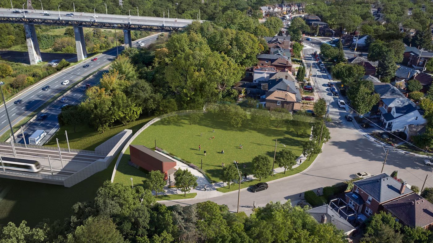 ontario line subway portal park
