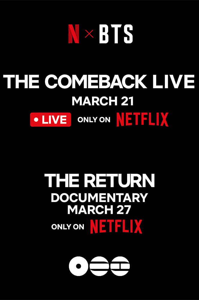 Poster Bts To Perform Live On Netflix In March 2026 For Comeback Performance